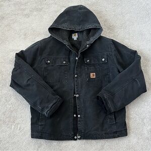 Carhartt Men's Dark Jacket with Hood